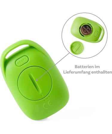 Pulox Pedometer PS-100 - Accurate 3D Sensor Pedometer in Green | No App Required | Shop Internationally - Buy Online on GoSupps.com