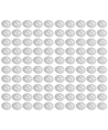 Face Mask Paper Film 100 Pieces DIY Disposable Face Mask Film for Moisture Retention for Skin Care