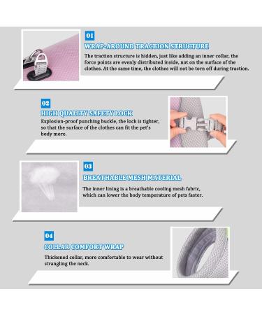 Buy TVMall Dog Cooling Vest - Beautable Mesh Jacket for Summer Comfort - Adjustable & Reflective Strip - Perfect for All Dog Sizes - New Pink - Buy Online on GoSupps.com