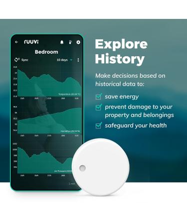 Ruuvi Wireless Bluetooth Temperature - Buy Online on GoSupps.com