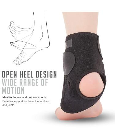 Ankle Support Compression Brace | Injury Protection & Pain Relief - International Shipping - Buy Online on GoSupps.com