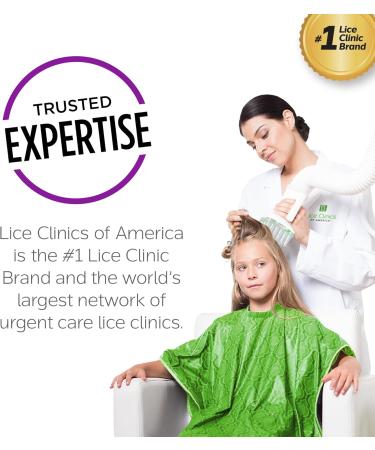 Lice Treatment Kit Refill Bottle  by Lice Clinics - Safe, Non-Toxic, and Pesticide-Free - (7 oz) - Buy Online on GoSupps.com