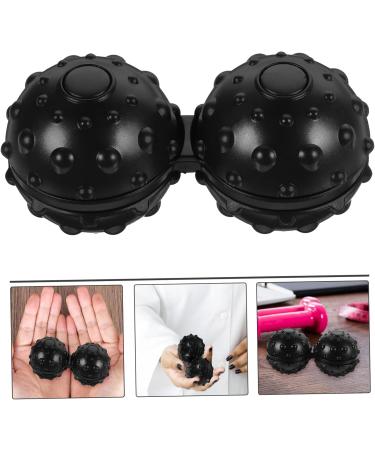 Gatuida 3-St Massage Ball Set | Lacrosse & Rattan Yoga Balls | Black Massage Roller & Peanut Massager for Muscle Relief - Buy Online on GoSupps.com