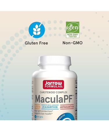 Jarrow Formulas MaculaPF Blue Light Protection - 60 Softgels for Eye Health - Buy Online on GoSupps.com