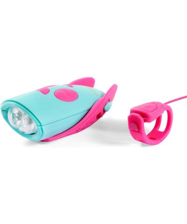 Hornit Mini Bike & Scooter Horn with Kids Headlight - Pink/Turquoise - Buy Online on GoSupps.com
