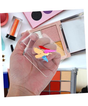 Healeved 10pi ces Plateau de Maquillage pour Fond de Teint Palette de M lange Portable pour Fards Paupi res R cipient Transparent pour Nail Art - Buy Online on GoSupps.com