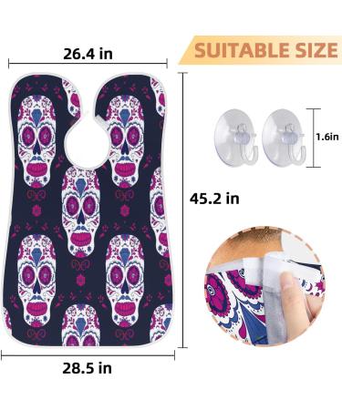 Beard Bib Apron for Men | Non-Stick Waterproof Hair Catcher Cape - Perfect for Easy Shaving & Trimming - Buy Online on GoSupps.com