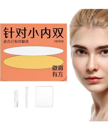 Eye Lid Tape for Hooded Eyes | Waterproof Invisible Eyelid Lift Strips - Professional Eye Lid Contour Stickers for Uneven or Monolids Hooded Droopy Eyelids - Buy Online on GoSupps.com