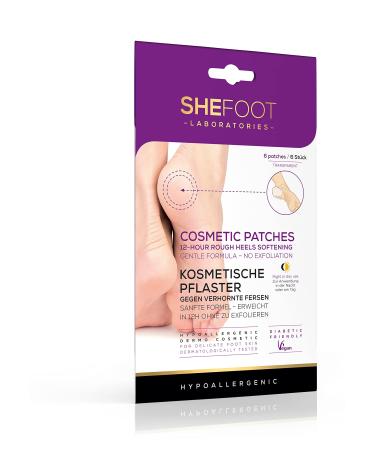 SheFoot COSMETIC PLASTERS Against hardened heels 6 pieces