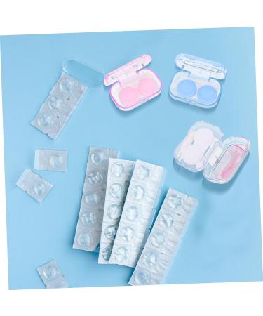 Solustre Cartoon Contact Lens Organizer Travel Case - 4 Box Set with Colorful Design | Perfect for Lens Protection & Care - Buy Online on GoSupps.com