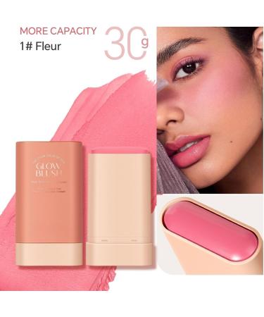 Lovelycat On the Go Makeup Blush Stick Long Lasting Natural Nude Makeup Tinted Moisture Stick Shadow Lips Cheek Waterproof Creamy Makeup Long Lasting Natural Nude Makeup for All Skin (3PC) - Buy Online on GoSupps.com