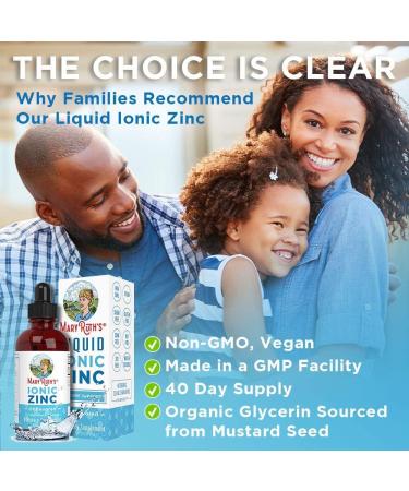 MaryRuth's Liquid Ionic Zinc & Elderberry Immunity Bundle | Zinc Sulfate + Elderberry Tablets | 90ct Chewables for Kids & Adults - Buy Online on GoSupps.com