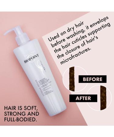 Biopoint Extreme Repair Super Reconstructive Hair Fluid with Keratin Pre-Shampoo Nourishing and Fortifying Action Promotes the Reconstruction of Hair Fiber 200 ml - Buy Online on GoSupps.com
