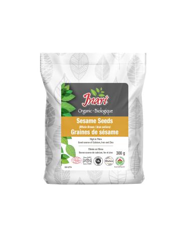 Inari Orangic Whole Brown Sesame Seeds 300g