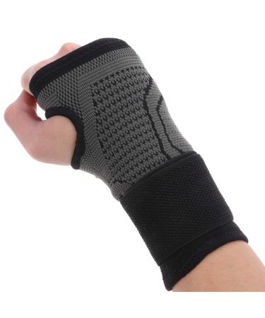 Breathable Palm Wrist Sprains Brace Hand Support Compression Brace Wrist Brace Wrist Compression Sleeve Hand Sleeve Support Wrist Sleeve Support Wrist Injury Brace 18x9.5cm