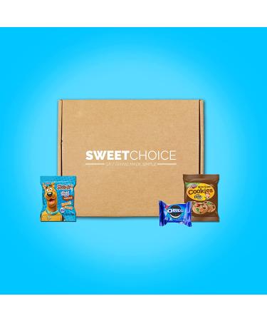 60 Count Snack Box Care Package Variety Pack for Kids, Adults, Teens - Candy, Chips, Cookies Gift Basket - Perfect for Birthdays, College Students, and Family Fun - Buy Online on GoSupps.com