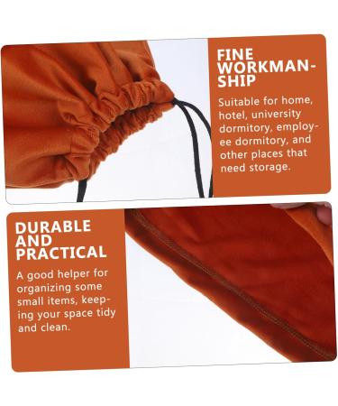 TOVINANNA 5pcs Hair Dryer Storage Bag Hair Dryer Organizer Bag Hair Dryer Case Portable Bags Coffee Suede - Buy Online on GoSupps.com