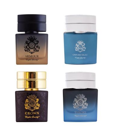 Herringbone Collection by English Laundry Armour Oxford Bleu Crown Throne 0.68 fl. oz. Spray for Men - Buy Online on GoSupps.com