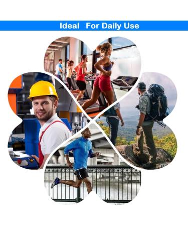 Insoles for Men & Women - Shock Absorption Comfort Inserts for Running Walking Hiking & All-Day Support - Buy Online on GoSupps.com