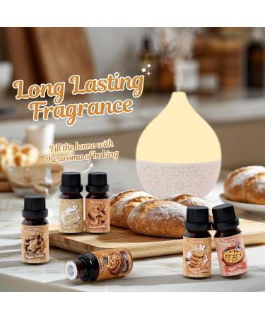  SALKING SALKING Essential Oil Set for Baking Aromatherapy Diffuser Fragrance Oils 6 Chocolate Cookies Apple Pie Cinnamon Pies V - Buy Online on GoSupps.com