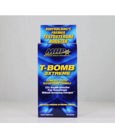 MHP Clinical Strength T-Bomb 3Xtreme - 168 Tablets for Enhanced Testosterone Support - Buy Online on GoSupps.com