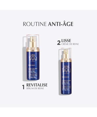 TAAJ | The Queen's serum - MAHARANI | Powerful anti-ageing actives | Deeply regenerated skin | Improved features and unified complexion | Hyaluronic acid collagen and elastin | 30 ml - Buy Online on GoSupps.com