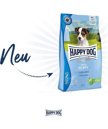Buy Happy Dog Sensible Mini Puppy 4 kg Premium Nutrition for Small Breeds | International Shipping Available - Buy Online on GoSupps.com