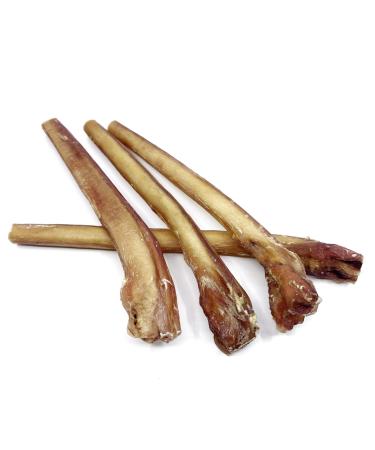 BULLY PALS - 12" Monster Bully Sticks for Big Dogs Power/Aggressive chewers - Thickest - 3 Pack - Long Lasting All Natural Single Ingredient Dog Dental Chews and Treats