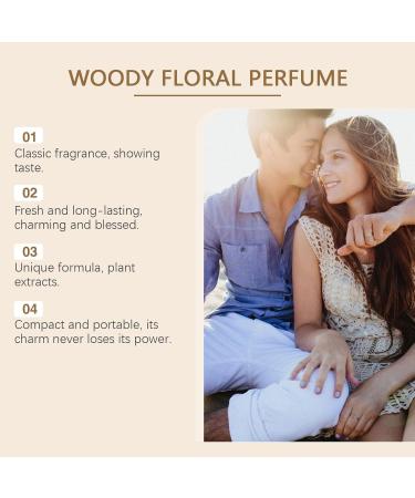 Women's Fragrances Wood Light Flower Perfume Stylish Long Lasting Eau De Parfum Captivating Beauty Products Suitable for Travel Size Holiday Gifts Net 50ml White - Buy Online on GoSupps.com