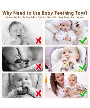 Buy Silicone Teething Toys for Babies 0-12 Months | Safe Remote Control Teethers & Bath Toys | Ideal Gifts for Toddlers including Autism Friendly Options - Buy Online on GoSupps.com