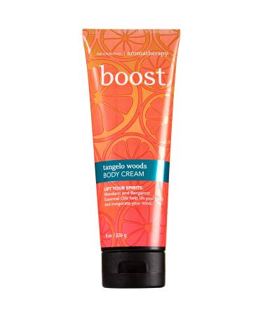 Bath and Body Works Aromatherapy Body Cream Boost - Tangelo Woods 8oz