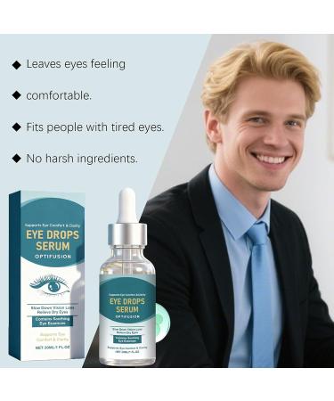 Eye Drops 30ml Dry Eye Comfort Drops with Gentle Formula Redness Comfort Solution for Eyes Fast Acting Moisture Soothing Feature Health Tool Handy Accessory for Kids Adults Seniors Travel Home - Buy Online on GoSupps.com