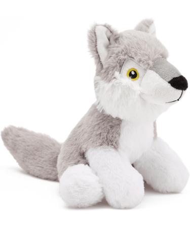 Zappi Co Ultra Soft Wolf Plush Toy - 22 cm Length | Eco-Friendly Newborn Gift - Buy Online on GoSupps.com