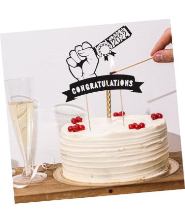 12pcs 2022 Graduation Season Cake Grad Cupcake Topper Congrats Cake Decoration Grad 2022 Cake Decorations 2022 Graduation Cake Picks Cupcake Cups Cupcakes Paper Graduate Buffet Black 15X12.5CM - Buy Online on GoSupps.com