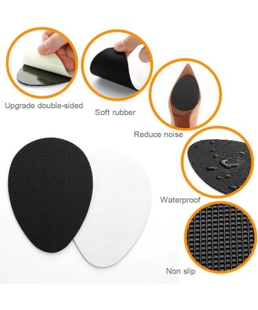 12Pcs Non-Slip Rubber Shoe Pads for High Heels - Self-Adhesive Shoe Grips Stickers - Sole Protector for Men & Women (Black) - Buy Online on GoSupps.com