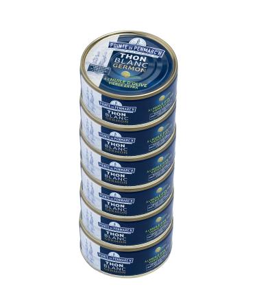 Albacore tuna in extra virgin olive oil Pointe de Penmarc'h pack of 6 cans of 160 g - Delivery in 2 to 3 working days from Brittany