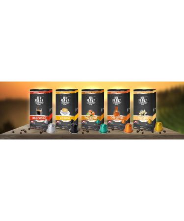  Der-Franz Nespresso Compatible Coffee Capsules 1 x 10 Capsules Hazelnut Flavoured - Buy Online on GoSupps.com
