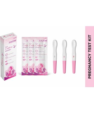 Let's Confirm It Repid Detection Midstrem Pregnancy Test Home Pregnancy Kit 3 Count - Buy Online on GoSupps.com