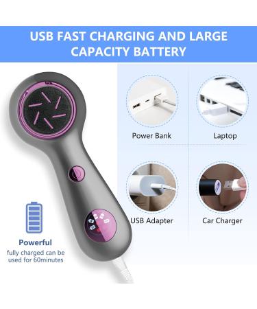 motomoyo Professional Foot Rasp Electric Pedicure Kit with 3 Replacement Rollers and 6 Files Calluses Feet Removal Files for Removing Scratches Removes Smoothes Care Dead Skin Cracked Heels Black - Buy Online on GoSupps.com