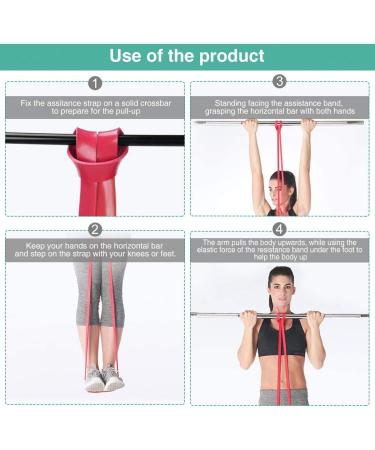 KMM Sports Pull Up Resistance Bands - 6 Pack for Effective Workouts - Buy Online on GoSupps.com