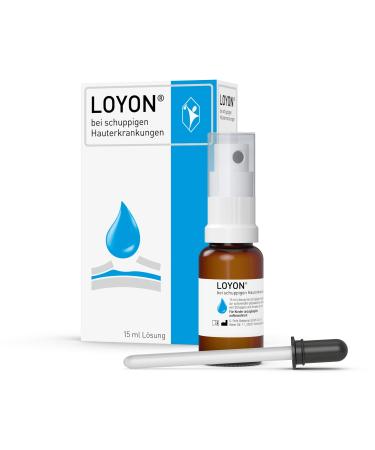 Loyon scale solution 15ml - help with psoriasis seborrheic eczema and milk scab & head gneiss dead skin scales and crusts are consistent with various skin diseases and gently removed