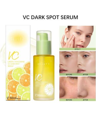  BAInuai Green Tangerine Anti-Dark Spot Serum & Brightening Vitamin C Facial Serum Green Tangerine Extract Moisturizing Skin Soothing Serum 2 Pack - Buy Online on GoSupps.com