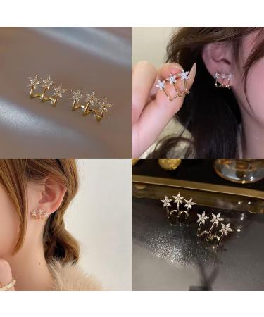 Flysmus Halolux Lymphvity Germanium Earrings Lymphatic Magnetotherapy Earrings Ear Piercing Earrings for Women Girls Rose Gold - Buy Online on GoSupps.com