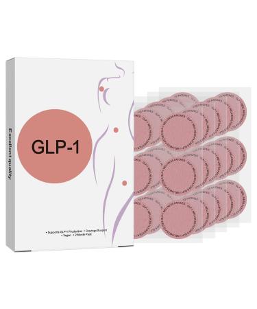 GLP-1 Support Patches Natural Ingredients 60-Piece Cosmetic Patch for Women & Men Ideal for On-The-Go Use