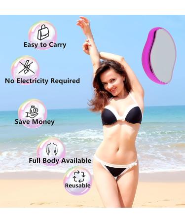 2022 Crystal Hair Eraser for Women and Men - Painless Exfoliation & Removal Tool - Buy Online on GoSupps.com