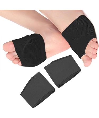 Bunion Splint & Metatarsal Pads - Soft Breathable Reusable Bunion Corrector (Black) - Comfortable Lightweight Support for Foot Pain Relief - Buy Online on GoSupps.com