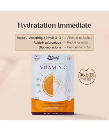 Anti-Dark Spot Illuminator Kit with Vitamin C and Hyaluronic Acid. Women's gift pack with Exfoliating Discs Serum Cream 5 Masks - Buy Online on GoSupps.com