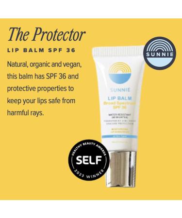 Buy SUNNIE The Protector Lip Balm - SPF 36 Tinted Moisturizing Lip Gloss for Plump Lips - International Shipping Available - Buy Online on GoSupps.com