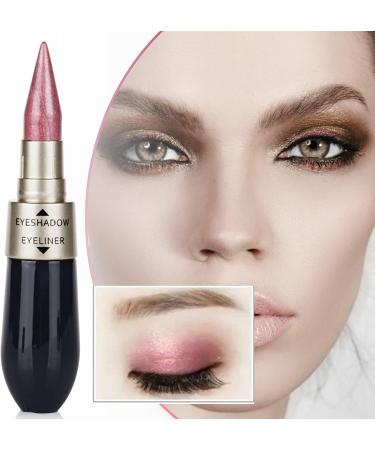 Double-End Liquid Eyeshadow Eyeliner 2 in 1 Multifunctional Easy To Wear Makeup Gift for Beginner Thin Eyeliner (D One Size) 9 ml (Pack of 1) D - Buy Online on GoSupps.com
