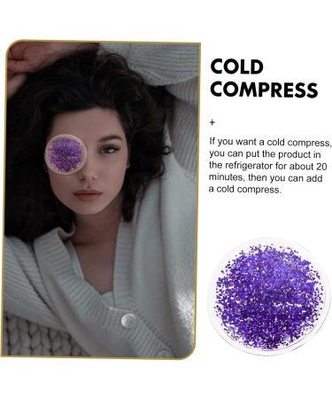 POPETPOP 2 Pairs Gel Eye Mask Ice Eye Mask Reusable Gel Eye Cover Round Gel Eye Cover Cooling Eye Cold Mask Hot Cold Eye Cover Round Cold Hot Eye Cover Purple Hot and Cold PVC Facial Mask 6.5X6.5X1CM Purple - Buy Online on GoSupps.com
